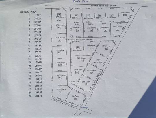 TERRAIN RESIDENTIEL - 261 m²-2
